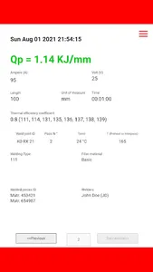 Heat Input screenshot 5