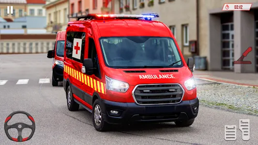 Ambulance Simulator Van game screenshot 0