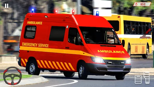 Ambulance Simulator Van game screenshot 2