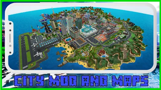 City Maps Minecraft Mod screenshot 1