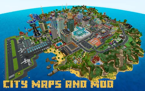 City Maps Minecraft Mod screenshot 5