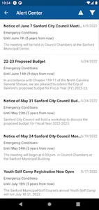 City of Sanford, NC screenshot 1