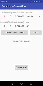 Coordinate Convert Pro - csv f screenshot 6