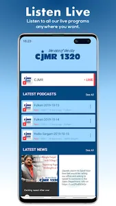 CJMR 1320 Radio screenshot 0
