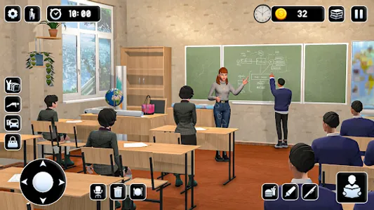 High School Teacher Game 3D screenshot 0