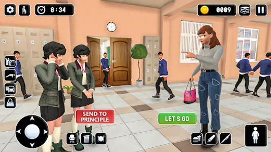 High School Teacher Game 3D screenshot 1