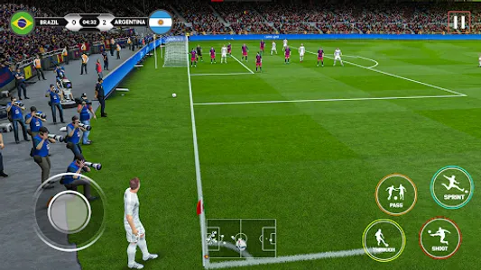 Football Games 2023: Real Goal screenshot 0