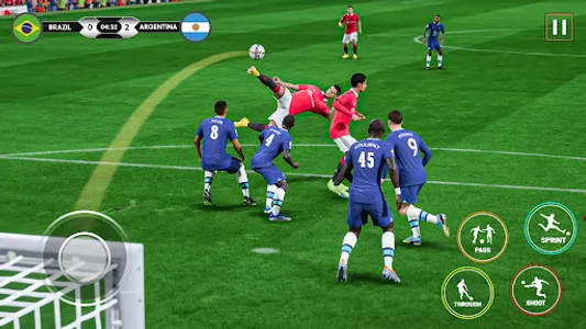 Football Games 2023: Real Goal screenshot 1