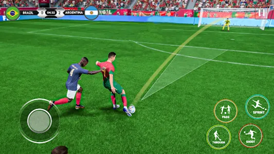 Football Games 2023: Real Goal screenshot 14