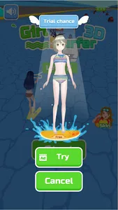 Girl Surfer 3D screenshot 4
