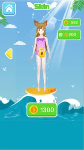 Girl Surfer 3D screenshot 7