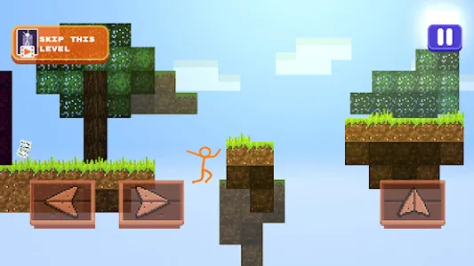 Stickman Parkour Skyland screenshot 3