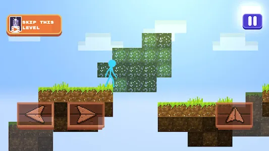 Stickman Parkour Skyland screenshot 4