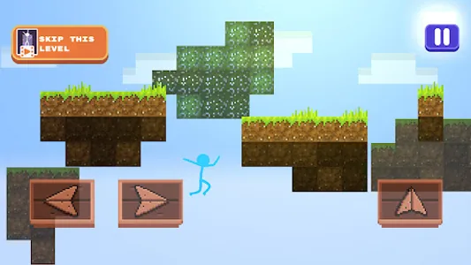 Stickman Parkour Skyland screenshot 5