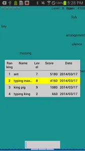 English Typing Practice screenshot 5