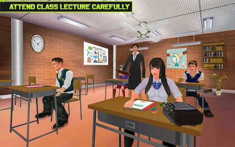 Virtual High School Life Sim screenshot 12