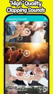 Clapping Sounds screenshot 1