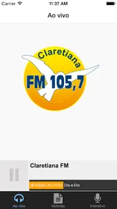 Claretiana FM - Batatais screenshot 0