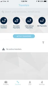 Clarien iBank Mobile screenshot 1