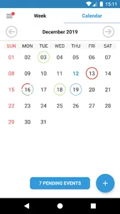 Student Calendar - Timetable screenshot 1