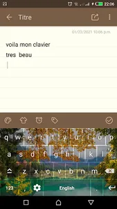 Clavier Nature screenshot 0