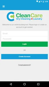 CleanCare - Dry Cleaning and L screenshot 0