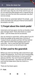 Drivers Guide - Learn Driving screenshot 1