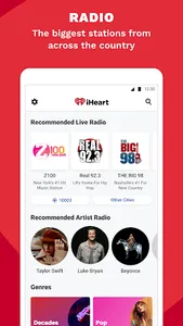 iHeart: Music, Radio, Podcasts screenshot 3