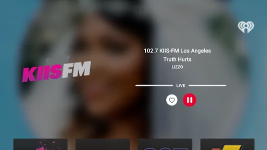 iHeartRadio for Google TV screenshot 3