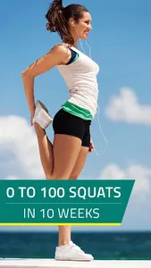 100 Squats: 0 to 100 squats screenshot 0