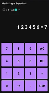 Maths Signs Equations screenshot 6