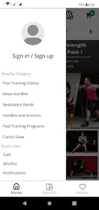 Clench Fitness screenshot 1