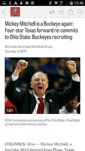 cleveland.com: OSU Hoops News screenshot 2