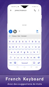 French language keyboard screenshot 1