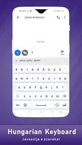 Hungarian English Keyboard screenshot 1