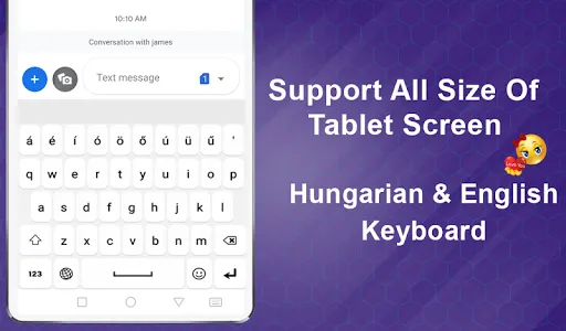 Hungarian English Keyboard screenshot 3