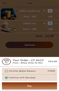 Click Tea screenshot 6