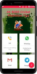 AK Boss Cricket Tips screenshot 1