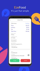 EzeFood Driver screenshot 3