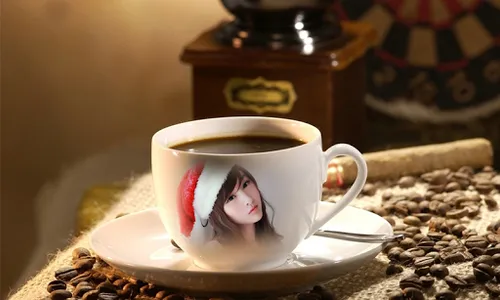 Coffee Cup Dual Photo Frame screenshot 3