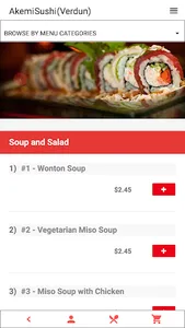 Akemi Sushi (Verdun) screenshot 2