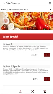 La Frita Pizzeria screenshot 2