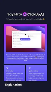 Clickup Ai Explanation screenshot 0