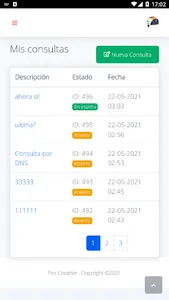 Área de Clientes screenshot 2