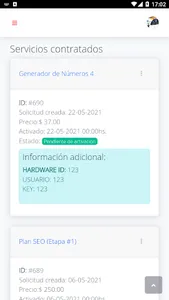 Área de Clientes screenshot 3