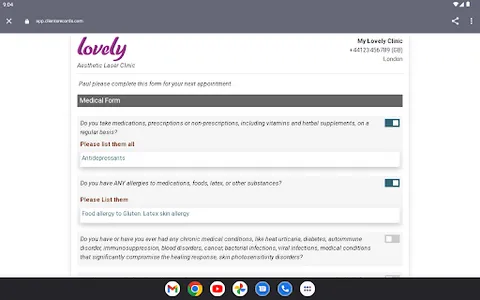 Clients Records and Forms screenshot 14