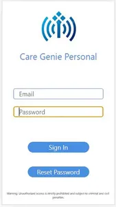 Care Genie Personal screenshot 2