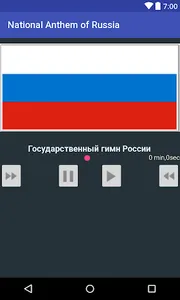 National Anthem of Russia screenshot 0