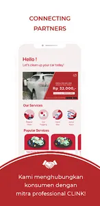 CLINK Cuci Mobil Keliling screenshot 1