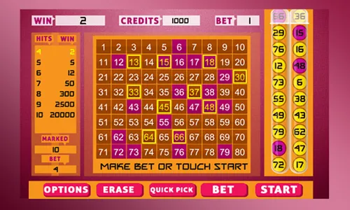 Keno Bingo screenshot 1